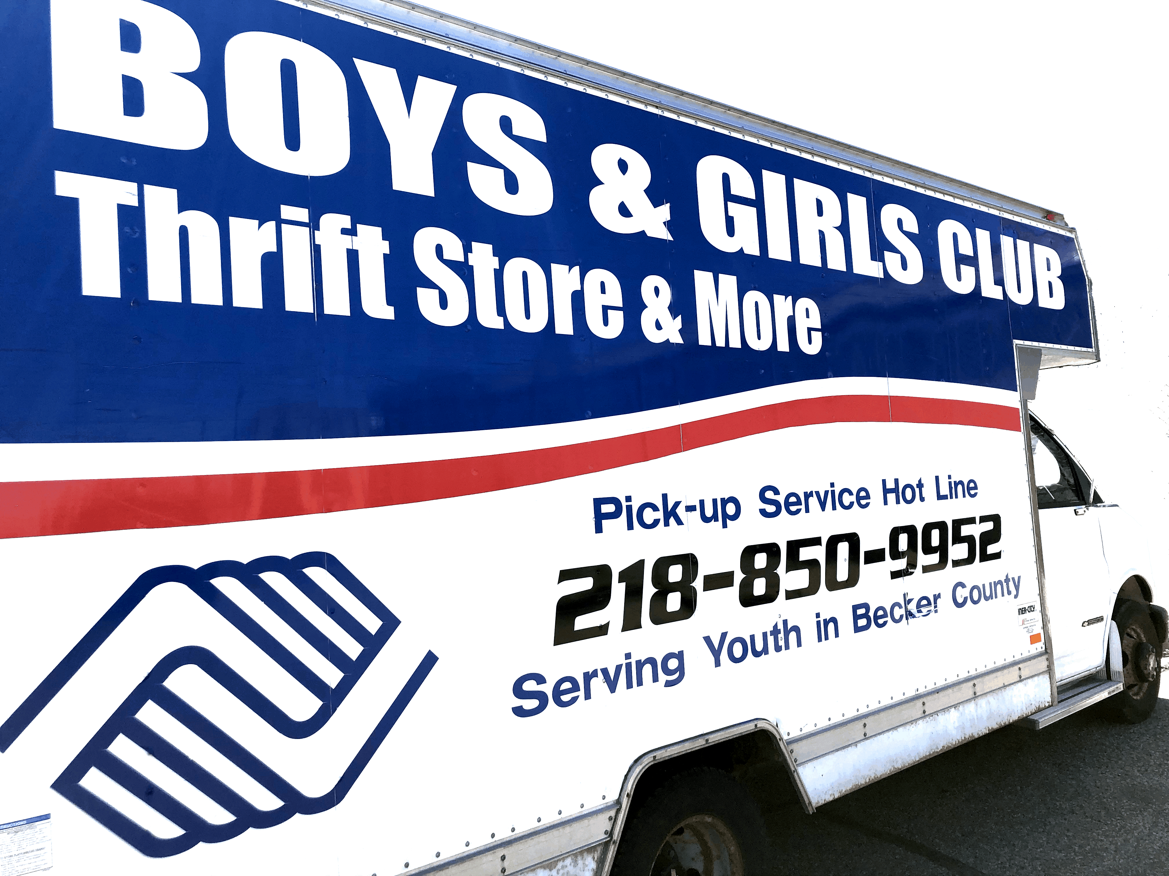 Donation Pick-up Service Truck